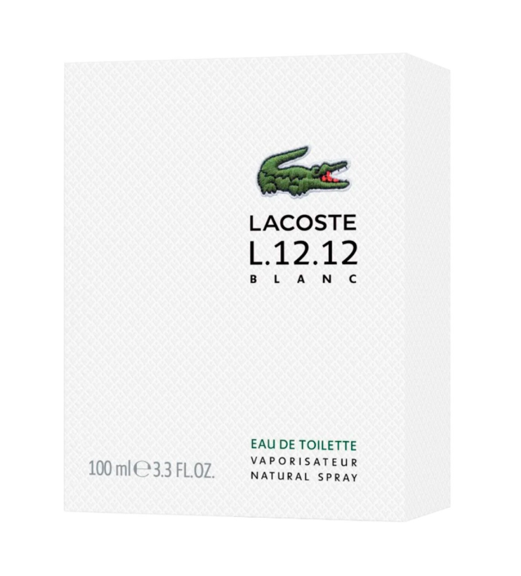 Eau de Lacoste L.12.12 Blanc EDT 100 ml Hombre